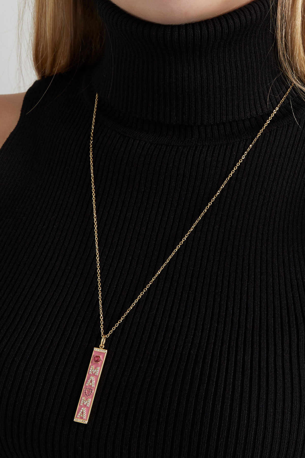 Necklace mama love - gold h5 Picture2